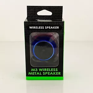 M3 Wireless Metal Speaker 20Hz-20KHz Response 5V Charge - Picture 1 of 3