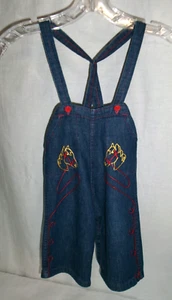 Mono vaquero vintage Danny Dare bordado caballo motivo western 12-18 meses - Imagen 1 de 6