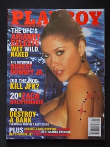 Playboy Magazine November 2010 Cover Arianny Celeste Playmate: Shera Bechard B&B - Picture 1 of 9