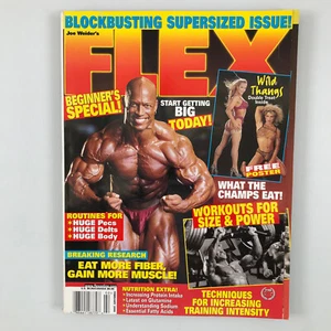 Flex Magazine February 2000 Newsstand Edition Cover: Jay Cutler - Picture 1 of 3