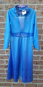 Girls Size 3-5 DISNEY FROZEN ELSA blue long sleeve costume dress. BOOK WEEK. EC