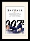 James Bond - Skyfall White - Official 30 x 40cm Framed Mounted Print