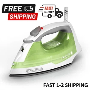 Professional Steam Iron Clothes Nonstick With Compact Garment Portable Anti-drip - Picture 1 of 12