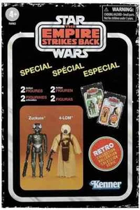 Star Wars Empire Strikes Back Retro Collection Zuckuss & 4-LOM 2-Pack Brand New - Picture 1 of 5