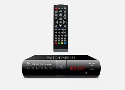 DIGITALE TERRESTRE  Ricevitore TV DECODER Scart HDMI Porta USB Antenna - Immagine 1 di 4