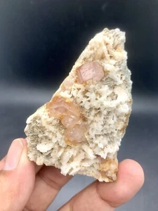 715 Carats Unique Fluorescent Pink Apatite Cluster Specimen From Nagar Pakistan. - Picture 1 of 13