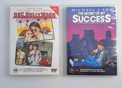 Doc Hollywood &  The Secret Of My Success Dvd 2 X Comedy Michael J Fox R4 LLM3 - image 1 of 4