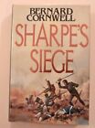 Sharpe's Siege by Cornwell, Bernard Hardback Book The Cheap Fast Free Post
