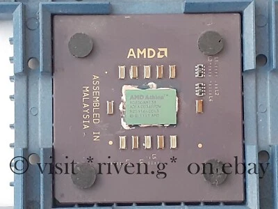 AMD ATHLON 850 Mhz SOCKET 462 CPU@THUNDERBIRD CORE@FULLY TESTED@A08500AMT3B@ADFA - Image 1 of 4