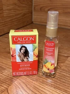 Calgon Take Me Away! Hawaiian Ginger Bath Beads And Fragrance Mist New - Picture 1 of 6