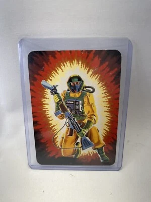 GI Joe Milton Bradley Trading Card  AIRTIGHT CLASSIFIED RETRO VINTAGE HASBRO  - Image 1 of 2