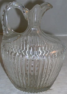 AMERICAN BRILLIANT GLASS JUG - Picture 1 of 6