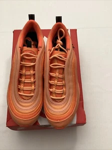 Size 6.5 - Nike Air Max 97 Atomic Orange W/ SKU # 2993 - Picture 1 of 8