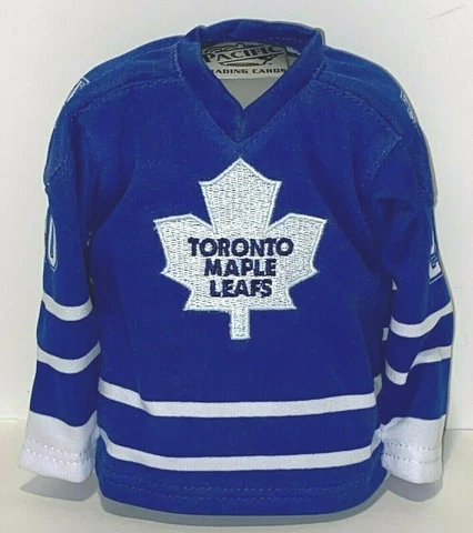2003-04 Pacific Heads-Up Hockey Mini Sweaters Ed Belfour #20 Toronto Maple Leafs Cover