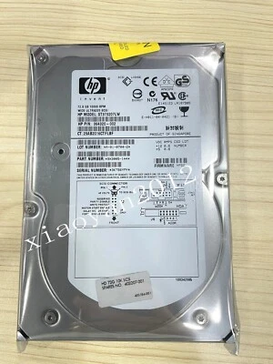 HP ST373207LW 364320-001 002 73G 10K 68-pin SCSI hard drive U320 - Image 1 of 4