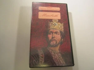 vhs MACBETH Classroom Enrichment Series 1994 Approx 2 hrs 10Q - Imagen 1 de 1