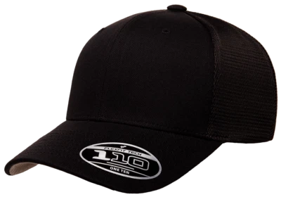 Gorra de camionero Flexfit 110 6 paneles ajustables OSFM gorra de malla 2 tonos ajuste flexible 110M/MT Foto 1 de 4