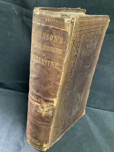* Good 1st Edition 1856 Later Biblical Researches In Palestine Edward Robinson - Picture 1 of 16