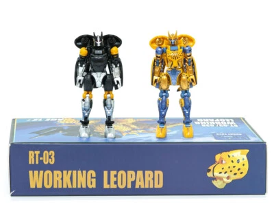 Robot Toys RT-03/03B Working Leopard Cheetor & Shadow Panther Set Action Figure - Image 1 of 4