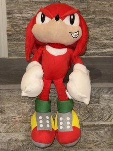Sonic Adventure KNUCKLES THE ECHIDNA - Toy Network 18” Plush Toy Sega Sonic Team - Picture 1 of 11