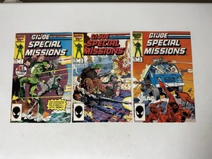 GI Joe Special Missions 1-3 1987 Vintage Marvel Comics Lot Real American Hero - Bild 1 von 7