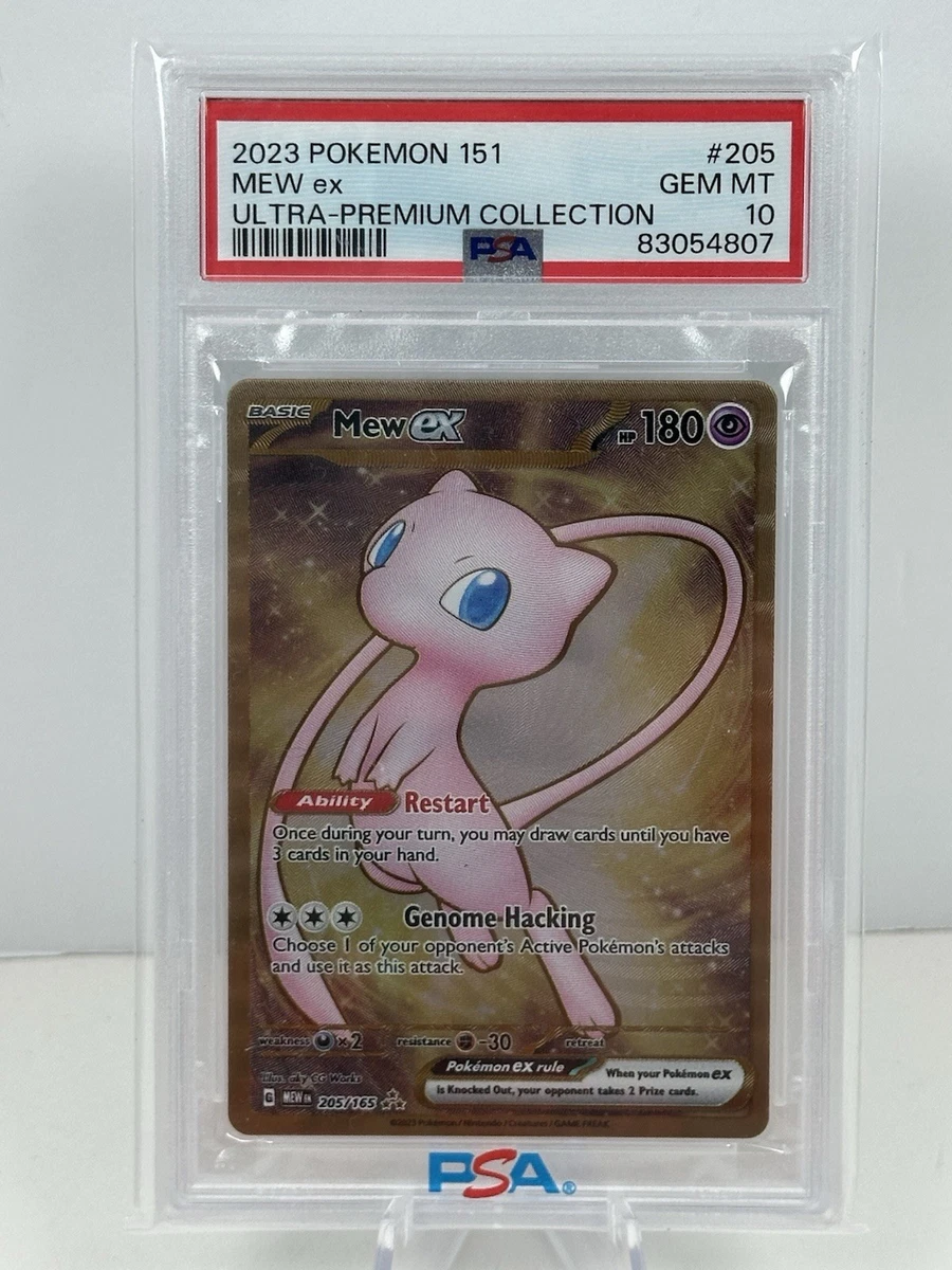 Mew Pokémon TCG Professional Sports Authenticator (PSA) Grade 10