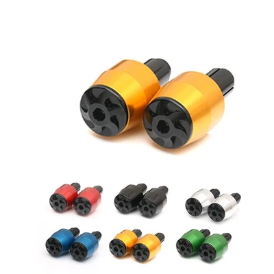 For Kawasaki Z125 Pro 16-19 18 17 BeyBlade Bar Ends Replacement Gold - Image 1 of 4