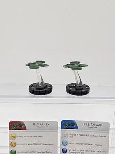 HEROCLIX STAR TREK TACTICS RIS Talvath And Apnex (Romulan, Scientist) - Picture 1 of 9