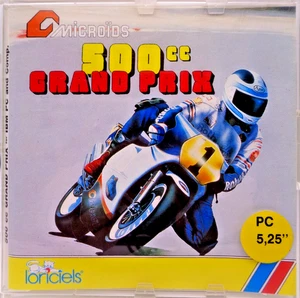 IBM PC -- 500CC GRAND PRIX (LORICIELS - 5,25" DISK) #NOS - Picture 1 of 3