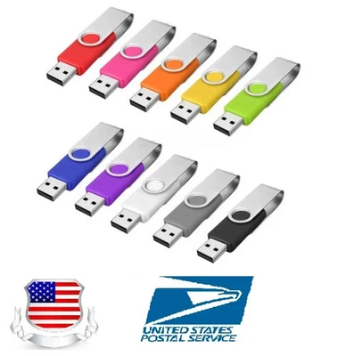 Lote 5/10/20 PCS USB Pulgar Pen Drive Memoria USB Flash Drive U disco 1MB-64GB Foto 1 de 4