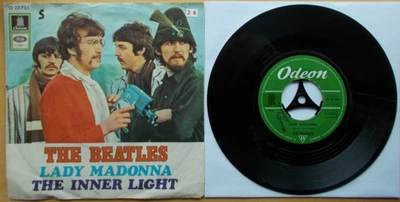 BEATLES Lady Madonna★The Inner Light★Odeon O 23 733 - Bild 1 von 2