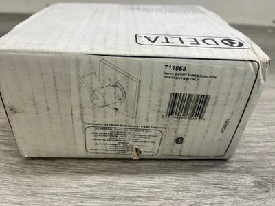 Delta Vero 3-Setting Shower Handle Diverter Trim Kit - Chrome (T11853) READ - Image 1 of 4