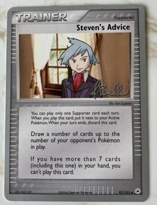 2006 World Championships Steven's Advice Pokémon Card, 92/101 - Picture 1 of 4