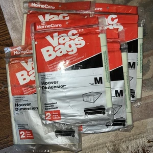 10 Hoover Dimension Type M Vacuum bags - Picture 1 of 2