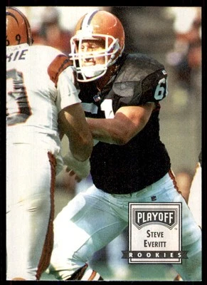 1993 Playoff Contenders Steve Everitt RC Cleveland Browns #138 - Image 1 of 2