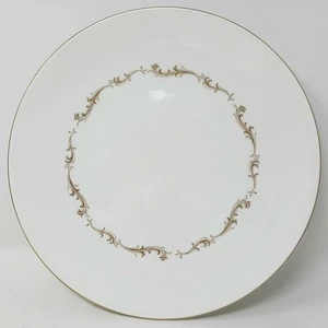 Plato de cena provincial francés Royal Doulton 26 cm H. 4945 porcelana de hueso fino blanco - Imagen 1 de 5