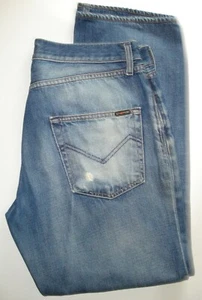 Jeans Uomo Energie Loose Morris blu W 36 L 31 effetto invecchiato Made in Italy - Foto 1 di 10