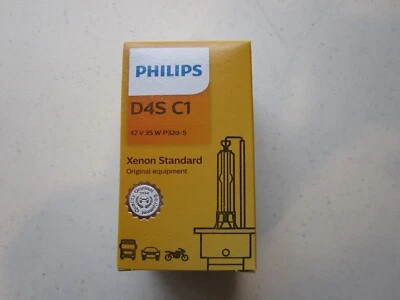 GENUINE Philips 42402C1 Headlight D4S HID Bi-Xenon -Single OEM Bulb Germany Made - Image 1 of 4