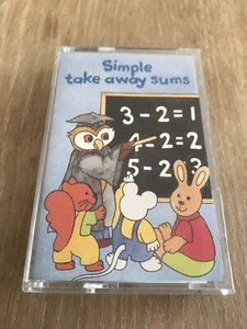 Children’s Song Cassette - Simple Take Away Sums - Headstart Education 1992 - Picture 1 of 4