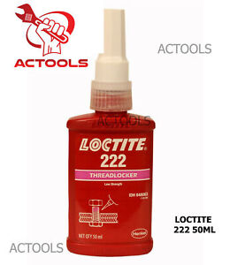 Henkel Loctite 222 242 243 262 263  271 290 495 638 Adhesive Threadlocker 50ML