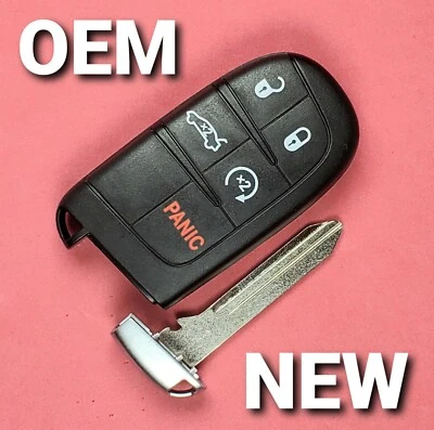 NEW OEM 2011 - 2018 Dodge Charger Challenger Smart Key 5B M3N-40821302(ID46chip) - Изображение 1 из 2