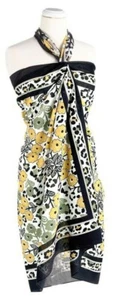 Vera Bradley Sarong * Beach Cover Up* Oversize Scarf Skirt NWT GO WILD - Picture 1 of 4