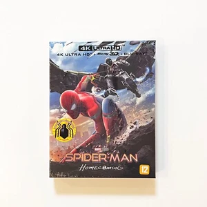 Spider-Man: Homecoming 4K+3D+2D Steelbook Full Slip A1 WeET COLLECTION - Picture 1 of 3