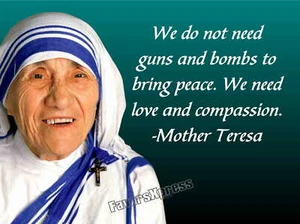 Madre Teresa de Calcuta IMÁN ~ REGALO Católico 4 x 3 pulgadas - Imagen 1 de 1
