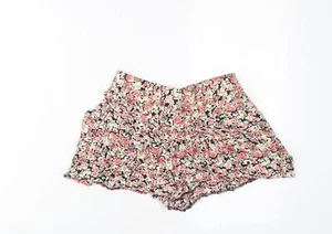 Innocent Womens Multicoloured Floral Viscose Basic Shorts Size XS Regular Pull O - Picture 1 of 10