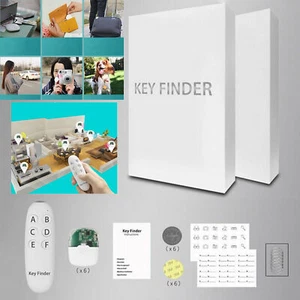 6 In 1 Key Finder Receiver Wireless RF Item Locator Beep Tag Wallet Tracker ATG - Picture 1 of 12