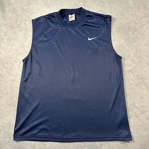 Vintage 90s Nike Shirt Youth Extra Large Mesh Tank  Top Gym Athletic Made In USA - Picture 1 of 9