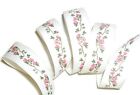 Top Quality White Floral Chinese Printed Ribbon, 26Mm, Choose Length