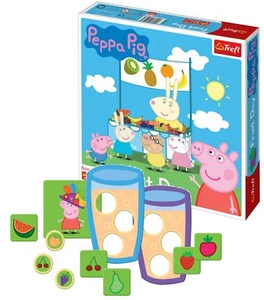 Trefl Niños Peppa Pig Fruta Día Juego Divertido Piezas Educativas Niños NUEVO - Imagen 1 de 4