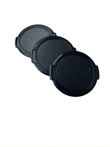 3x Lens Cap 62mm Side Snap Lens Cap Side Pinch Three Caps - Picture 1 of 7